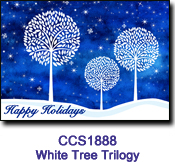 White Tree Trilogy Charity Select Holiday Card